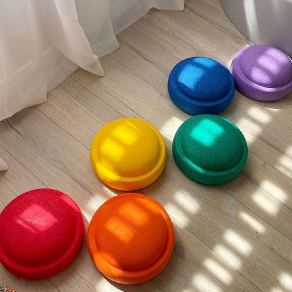 Rainbow River Crossing Stone Children'S Balance Training Puzzle Toy